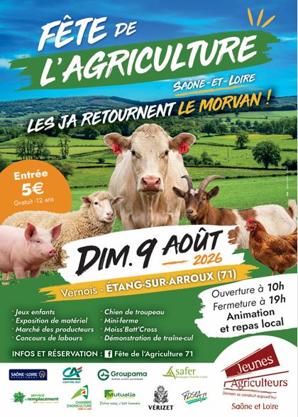 9 août 2026  Fête de l'agriculture